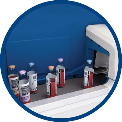 BACT/ALERT VIRTUO conveyor.