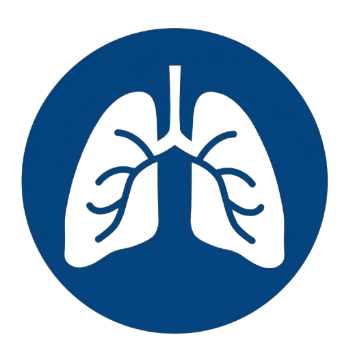 Respiratory infection diagnosis icon